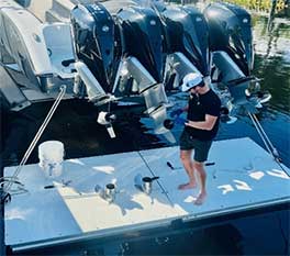 Engine Maintenance Float